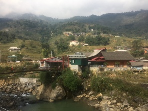 the 2nd village on the trek